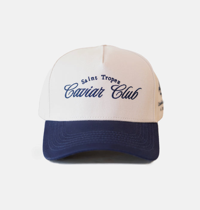 Saint Tropez Caviar Club (Beige & Navy)